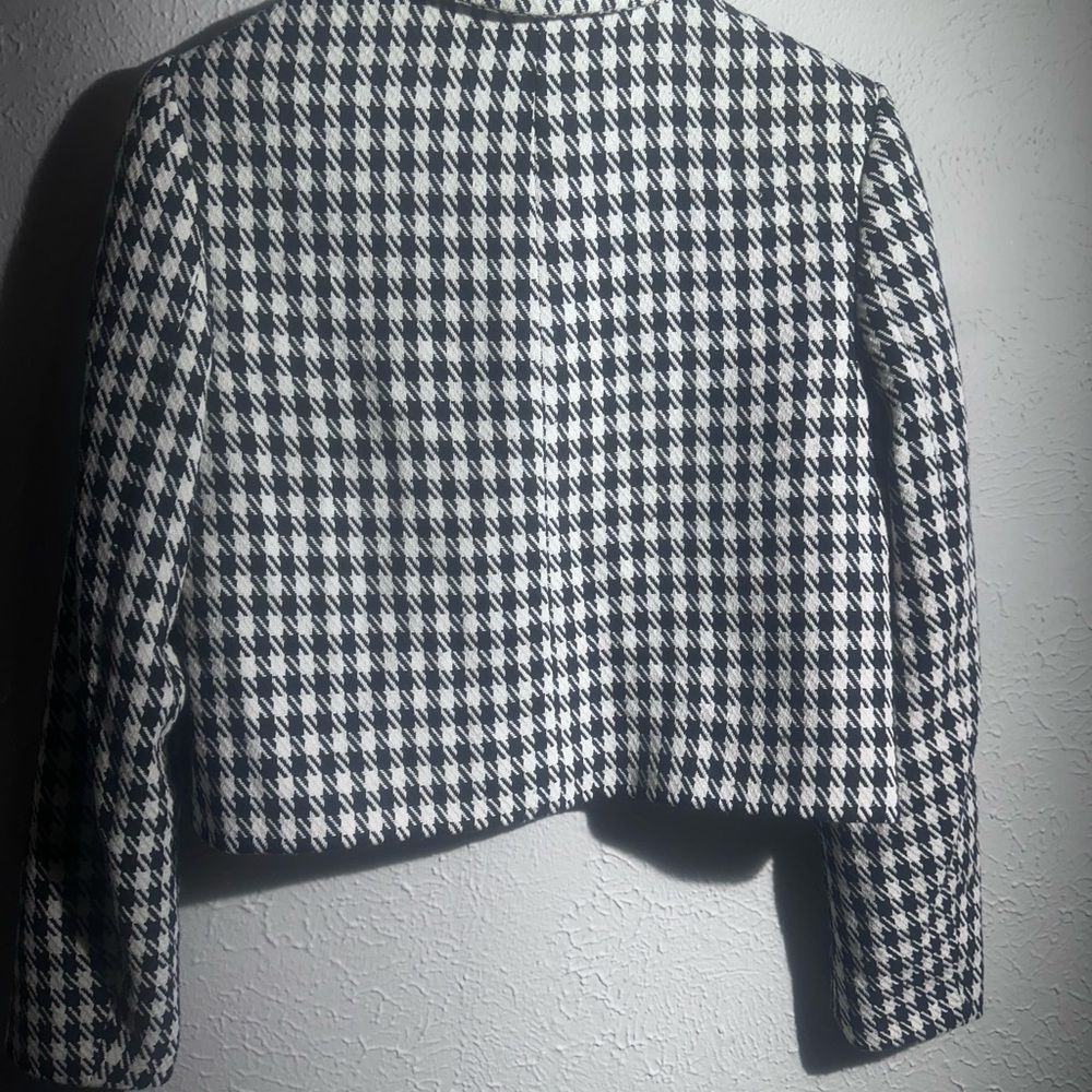 Blazer Zara houndstooth golden button .size XS. - Picture 12 of 13